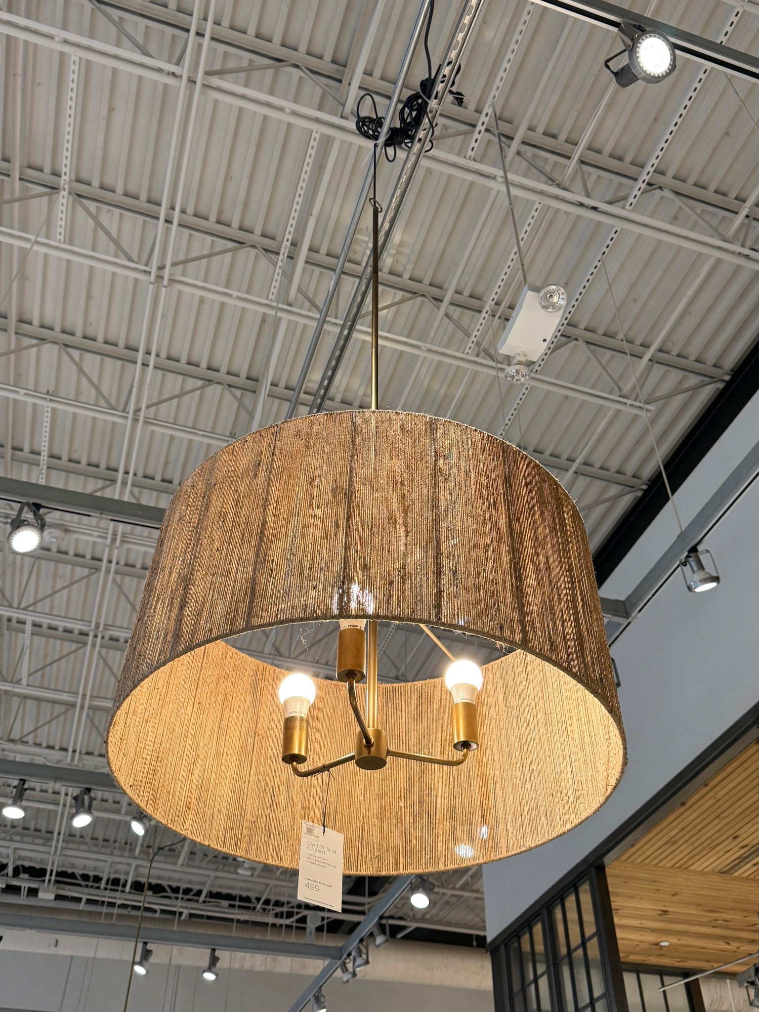 The Camden Woven Drum Pendant from Pottery Barn adds the perfect boho-meets-polished touch with its woven texture and antique brass finish! 🤎✨ It brings warmth and character without feeling heavy, and I love that it comes in two sizes so you can scale it just right for your space—great over a kitchen island, dining table, or entryway. 🤗 I’ve linked this one plus other woven pendant styles for a similar look!  #PotteryBarn #BohoDecor #Lighting

#LTKHome #LTKSaleAlert