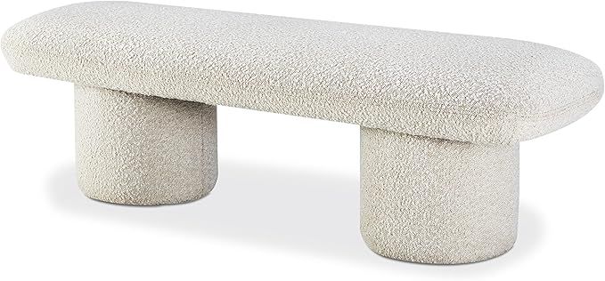 POLY & BARK Este Bench, Crema White Boucle | Amazon (US)