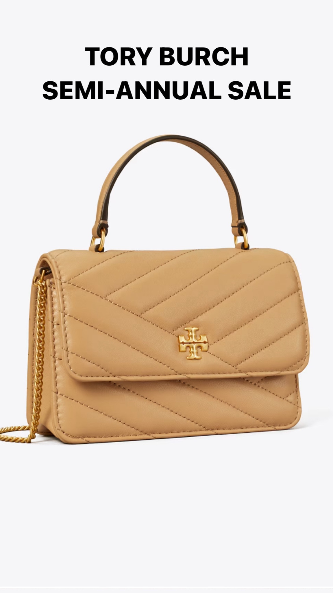 MINI KIRA CHEVRON TOP HANDLE CHAIN … curated on LTK