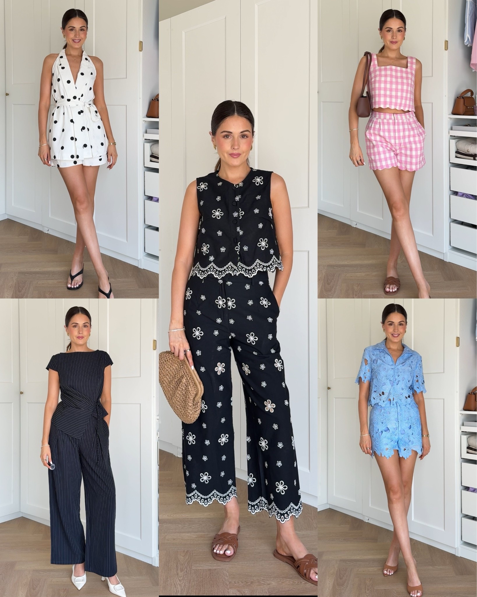 Wearing size S in all. Use code jessieblue_10 for 10% off Commense

#LTKstyletip #LTKsummer #LTKeurope