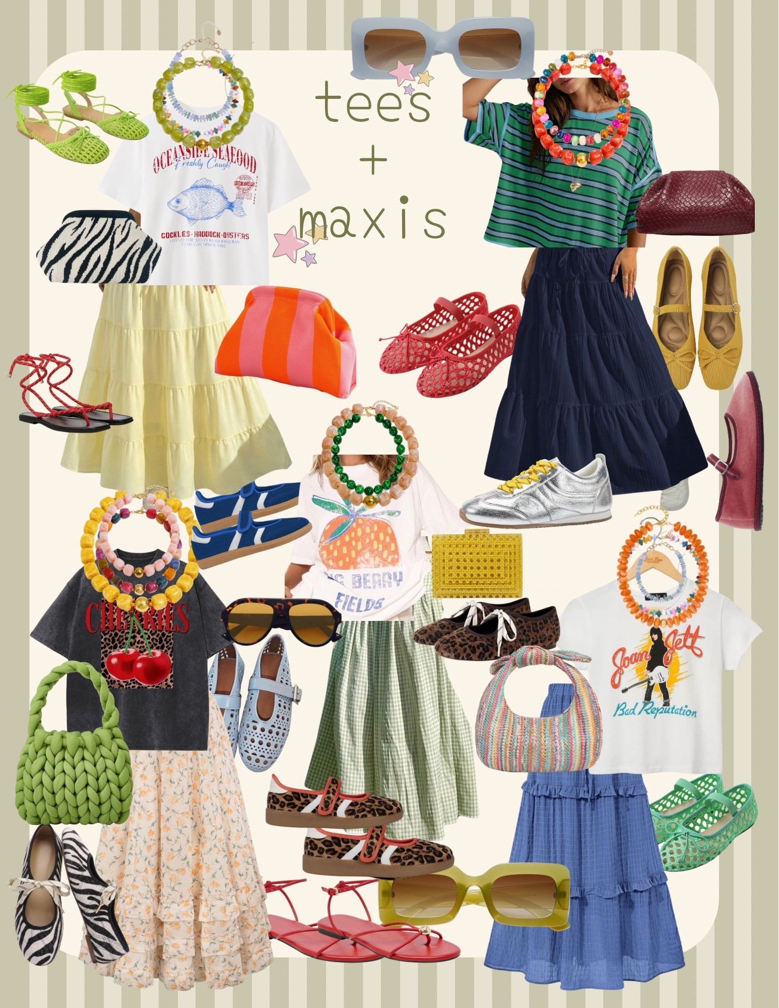 TEES + MAXIS inspo!!!! Obsessed with like all of them tbh 🤏🏼

#LTKgrwm #LTKootd #LTKSeasonal
