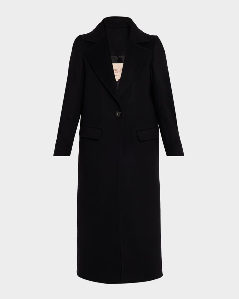 Erica Mongolian Cashmere and Wool Coat | Neiman Marcus
