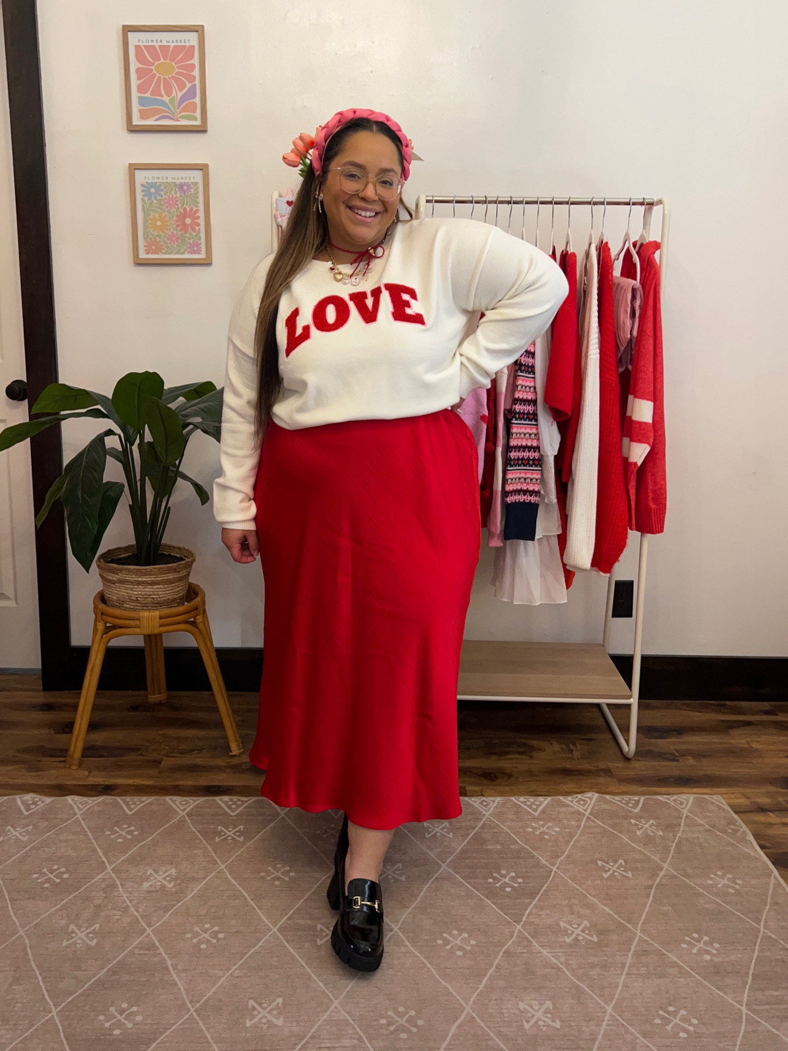 Valentine’s Day outfit idea / plus size / target outfits 
Sweater - XL
Skirt - XXL

#LTKFindsUnder50 #LTKPlusSize #LTKStyleTip