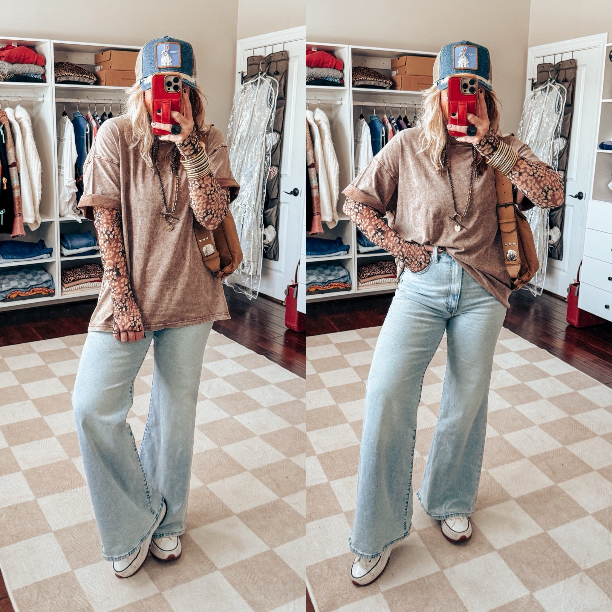 My Amazon finds styled ✨👖🐰
Tees - men’s large
Jeans - size 30 
Mesh top - medium 
Converse - sized down 


#LTKOver40 #LTKStyleTip #LTKMostLoved