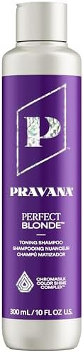 Pravana The Perfect Blonde Purple Toning Shampoo | Neutralizes Brassy, Yellow Tones | For Color T... | Amazon (US)