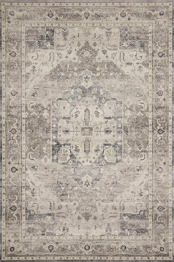 Loloi II Hathaway Collection HTH-01 Navy / Multi, Traditional 3'-6" x 5'-6" Accent Rug | Amazon (US)