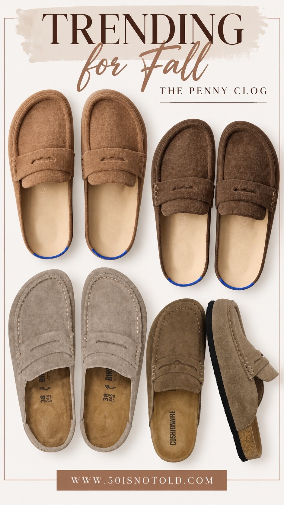 Shoes trending for Fall! The penny clog. I am seeing these everywhere and Rothy’s have been popular and come in several colors and prints.

#LTKWorkwear #LTKgrwm #LTKSeasonal