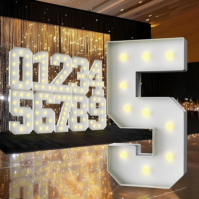 3FT Marquee Light Up Letter,Marquee Letters 3 Feet Tall | Amazon (US)
