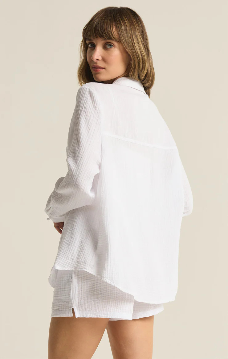 Kaili Button Up Gauze Top | Z Supply