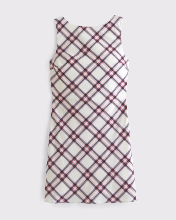 Women's High-Neck Mini Dress | Women's Clearance | Abercrombie.com | Abercrombie & Fitch (US)