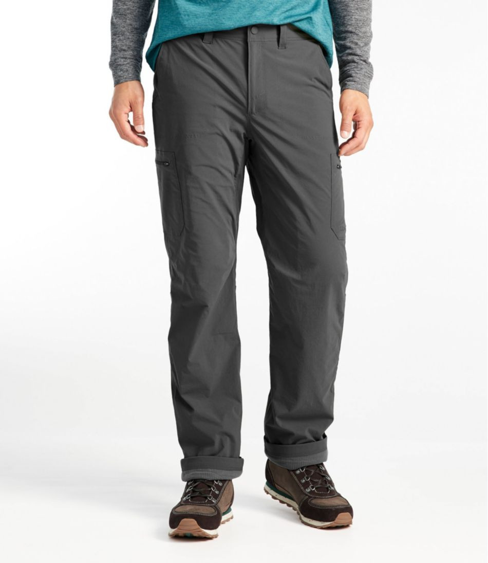 Men's Cresta Hiking Pants, Standard Fit, Fleece-Lined | L.L. Bean