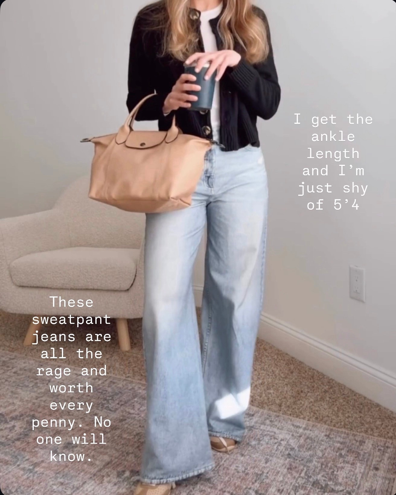 I'm convinced these are the most flattering jeans ever created and I need them in every wash.

wide leg jeans ankle length sweatpants denim spring casual outfit comfortable stylish tall girls petite friendly versatile everyday wear

#LTKOver40 #LTKSeasonal #LTKWorkwear