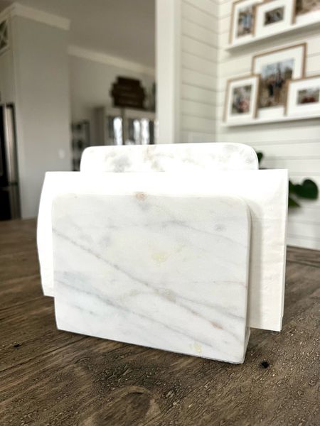 Marble napkin holder, target home decor, fines, threshold, table, top, home accessories, and accents

#LTKunder50 #LTKhome #LTKFind
