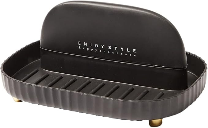 Spoon Rest for Stove Top, Lid Holder, Cooking Ladle/Spatula/Spoon Holder for Countertop, Black | Amazon (US)