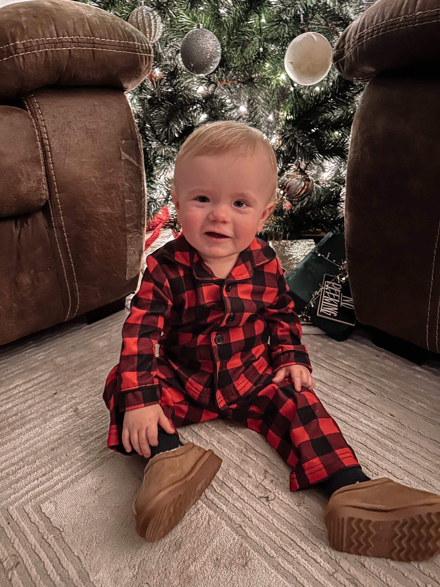 Baby boy Christmas pjs// toddler boy Christmas pjs// Christmas slippers for the little boy baby boy and toddler 

#LTKFamily #LTKKids #LTKHoliday
