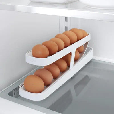 YouCopia® RollDown™ Refrigerator Egg Dispenser, Space-Saving Egg Storage | Wayfair North America
