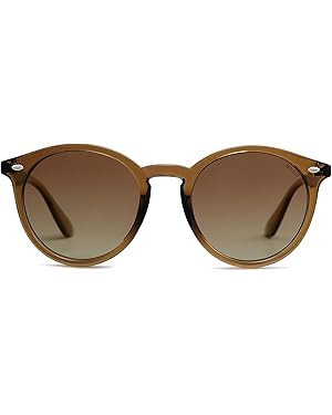 SOJOS Retro Round Polarized Sunglasses for Women Men Classic Vintage Sunnies SJ2069 | Amazon (US)