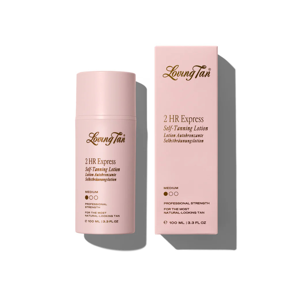 2 HR Express Self-Tanning Lotion Medium | Loving Tan - US