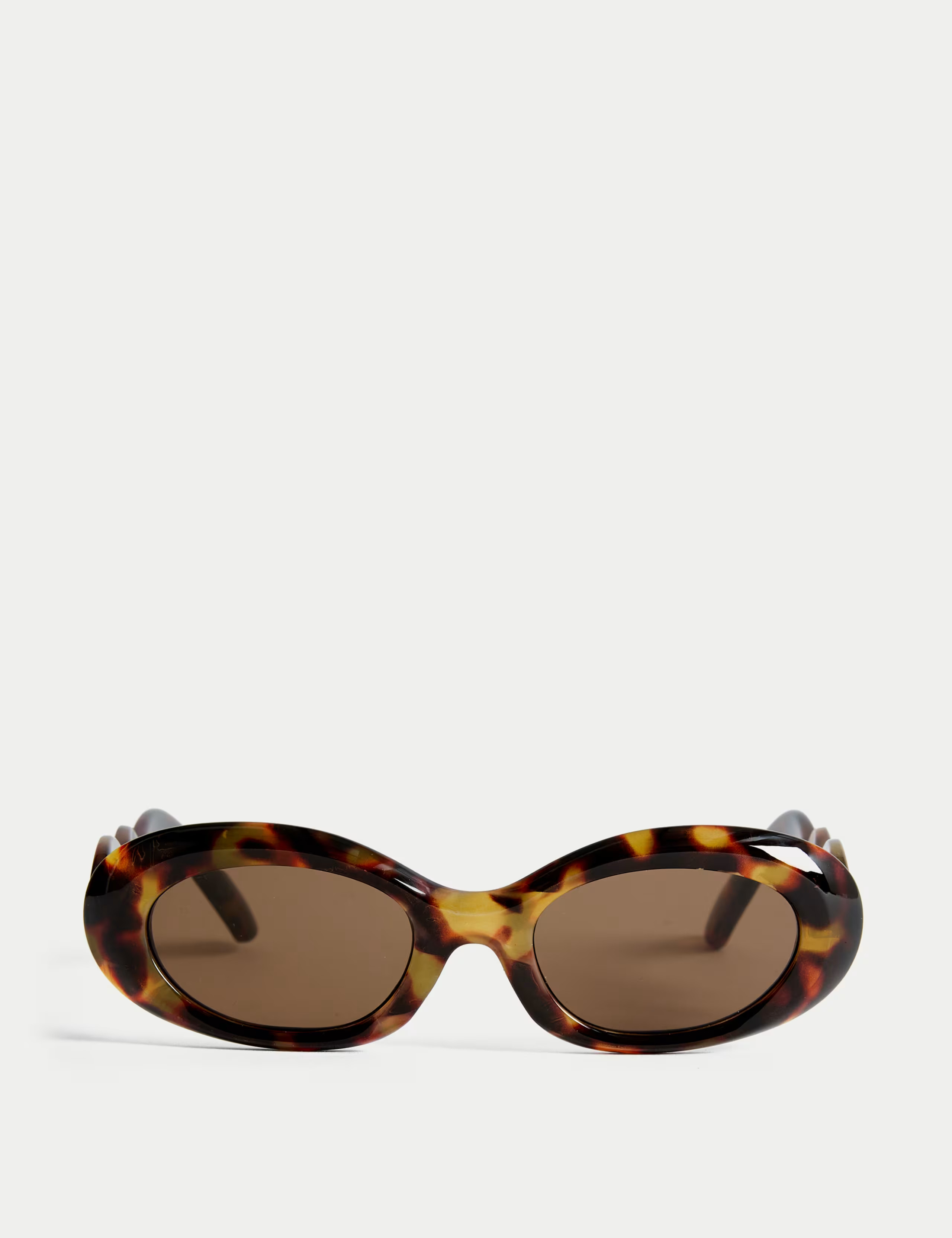 Bevelled Oval Sunglasses | Marks & Spencer (UK)