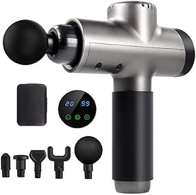 Massage Gun Deep Tissue, 20 Speeds Quiet Percussion Massage Gun for Muscle Recovery&Relaxation,Co... | Amazon (US)