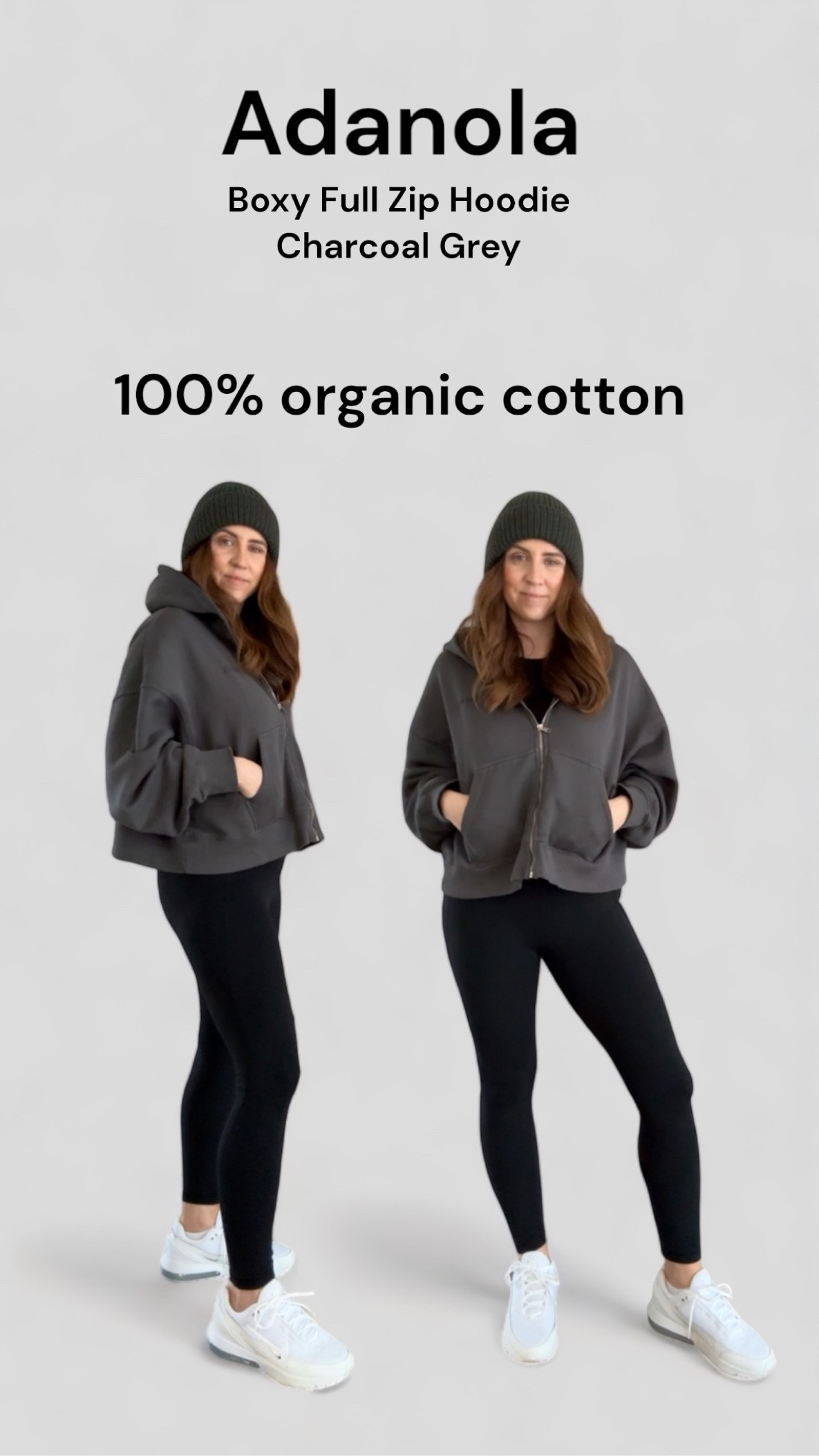 Adanola boxy full zip hoodie

#LTKeurope #LTKfitness #LTKplussize