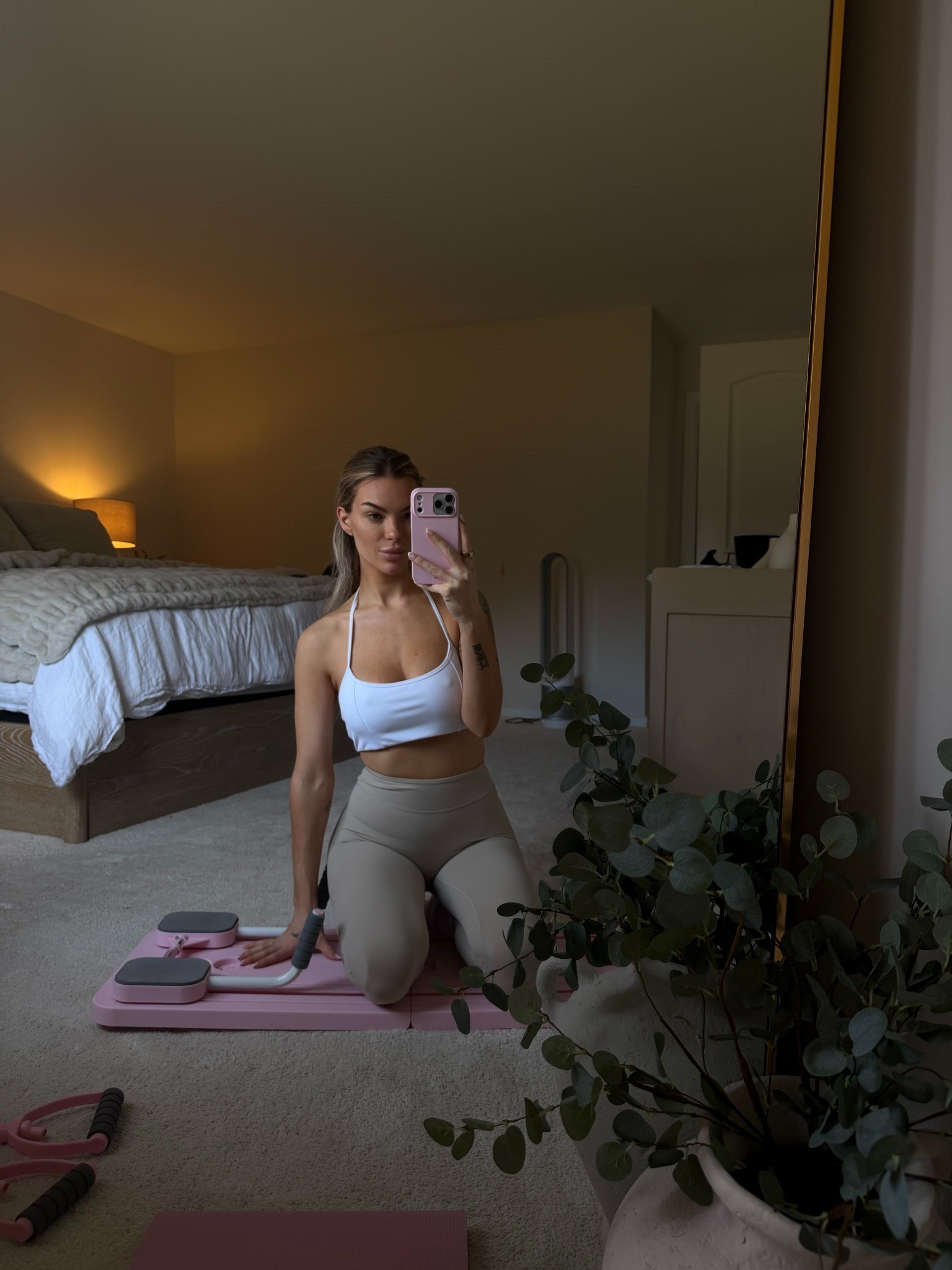 Mornings When you can’t make it to the gym 

#LTKActive #LTKfitnessgoals #LTKmorningroutine