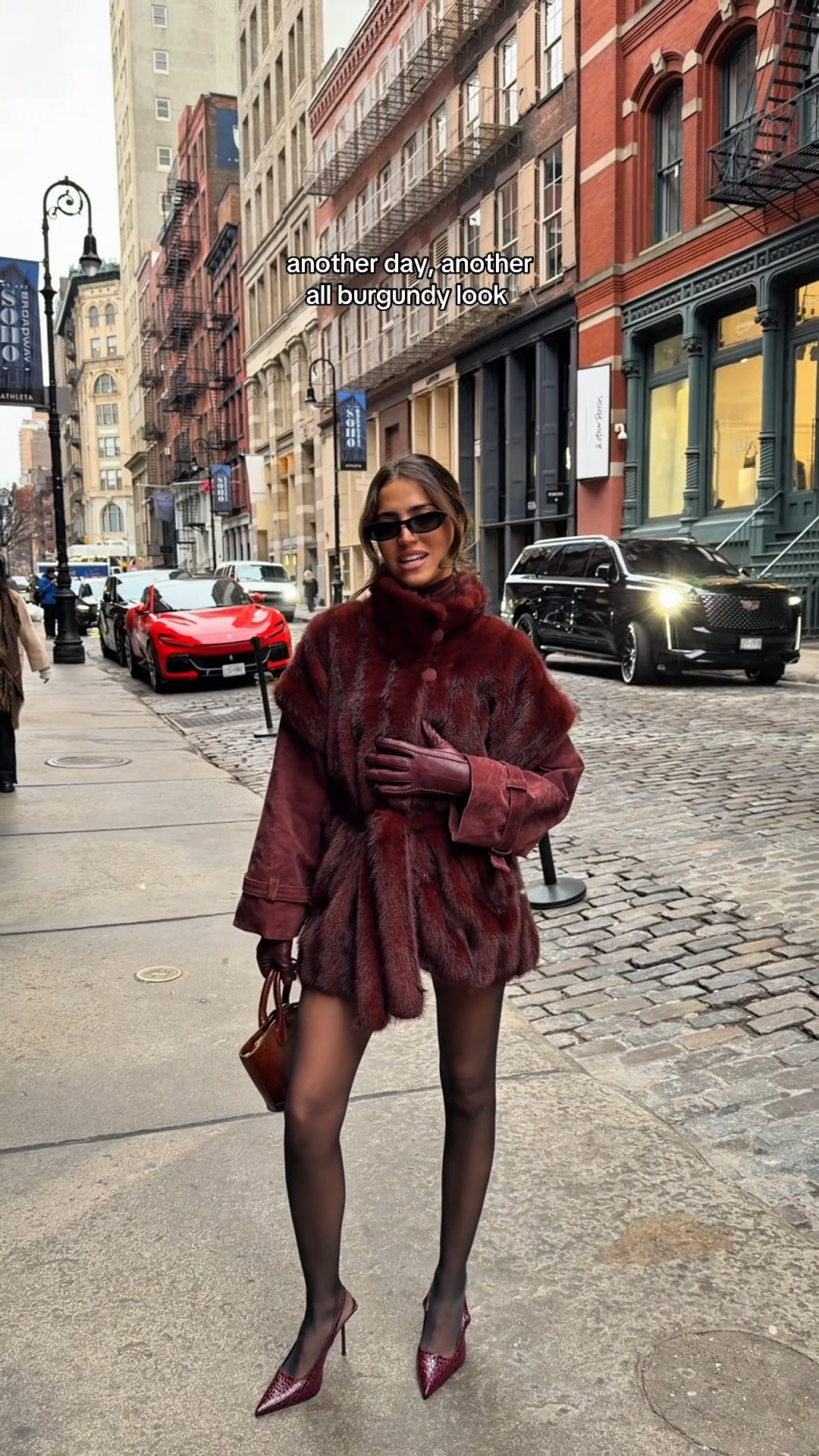 Wearing size XS in fur coat 

#LTKgrwm #LTKootd #LTKFindsUnder100