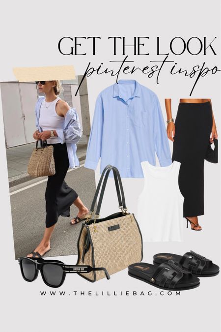 Classy and chic summer outfit! 
Button down is on sale for $25.
Bag is on sale too! 

Sandals. Button down. Summer outfit. Tote bag. Designer. Work outfit. 

#LTKSeasonal #LTKSaleAlert #LTKStyleTip