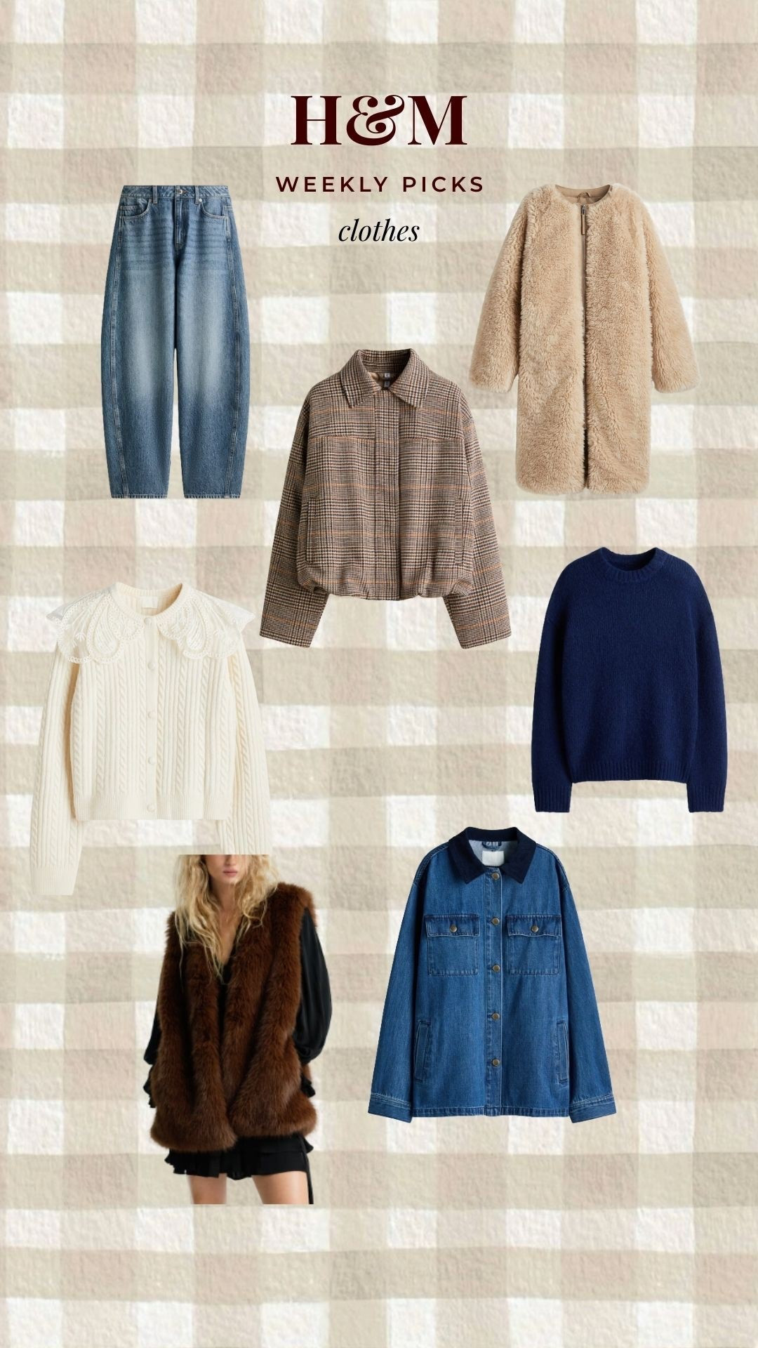 Weekly picks from H&M!! Obsessed with the faux fur vest & coat!! 😍

#LTKcanada #LTKwinter #LTKmidsize