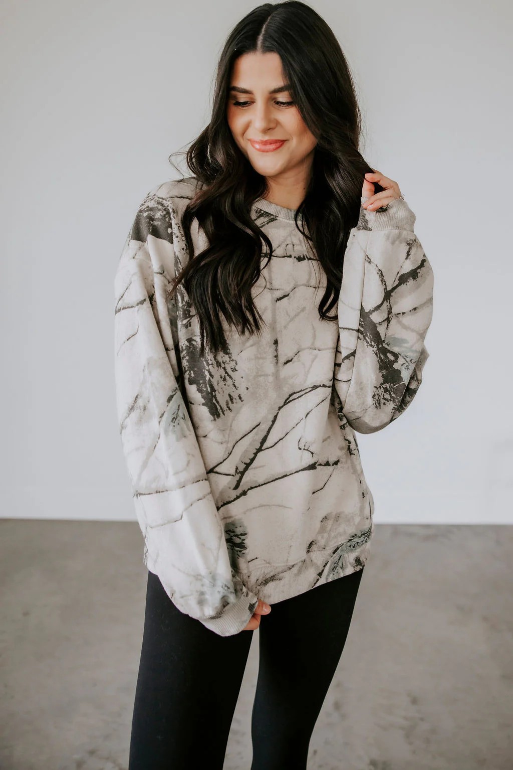 Mist Dune Camo Crew by Lily & Lottie | Lauriebelles
