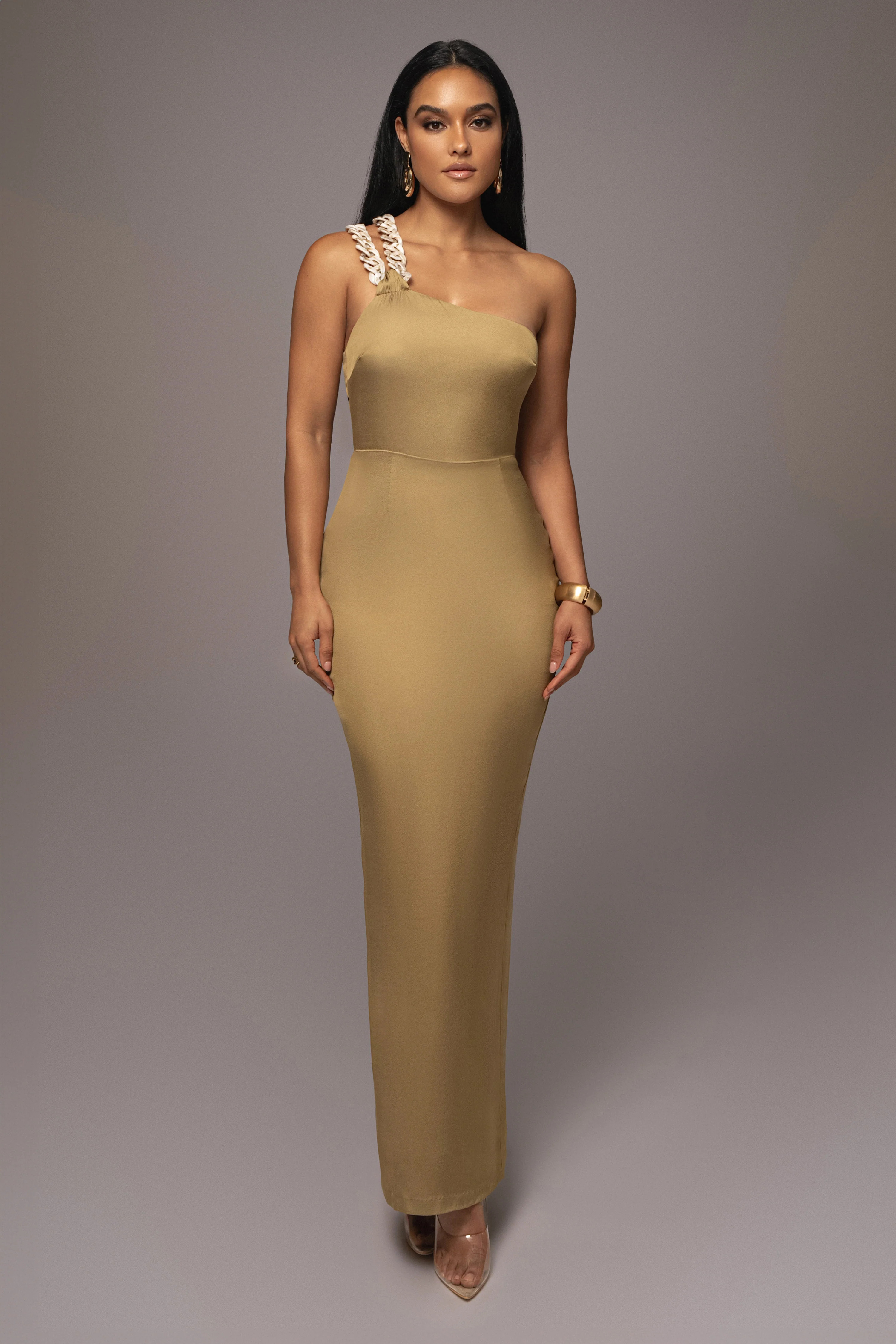 Olive Luxury Living Maxi Dress L | JLUXLABEL