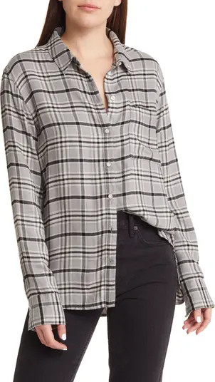 Plaid Boyfriend Shirt | Nordstrom