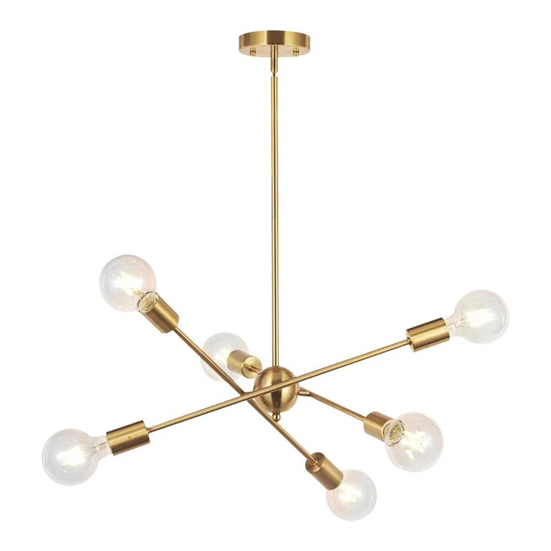 6 - Light Sputnik Sphere Chandelier | Wayfair North America
