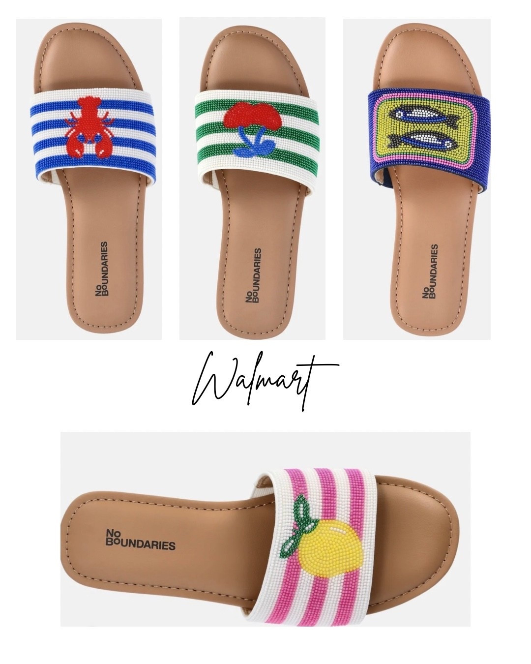 Walmart Women's Beaded Slide Sandals under $25!

#LTKOver40 #LTKSeasonal