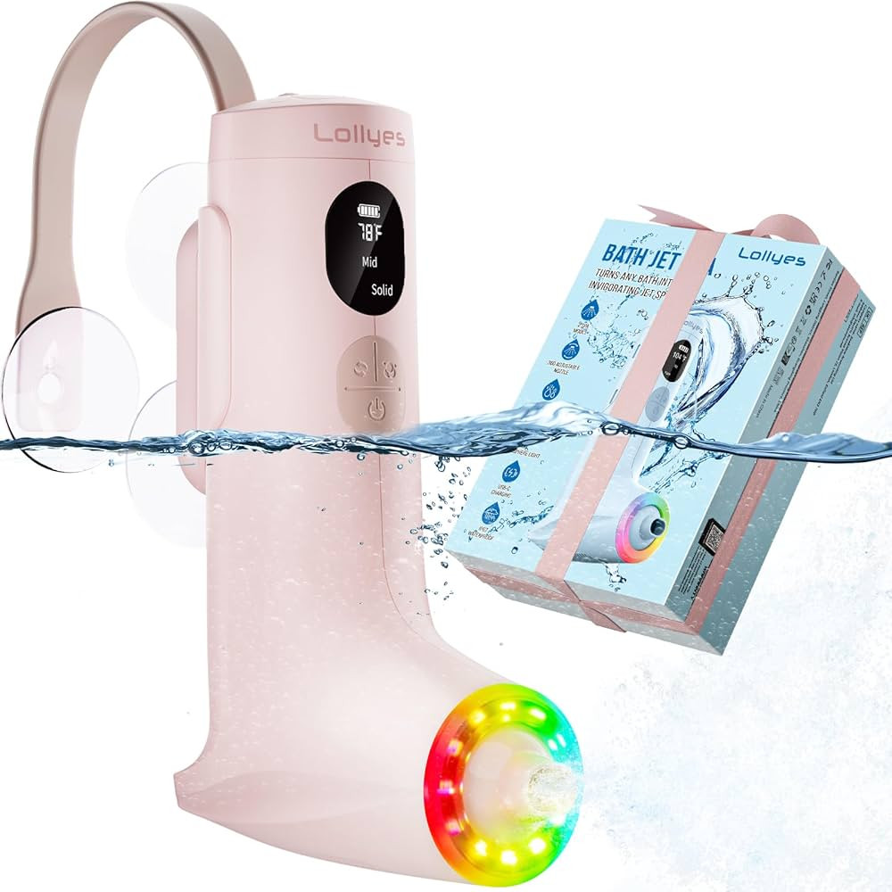 lollyes Bath Jets for Tub, Bath Bubble Machine, 3-Level Adjustable Bubble Bath for Women, Jet/Bub... | Amazon (US)