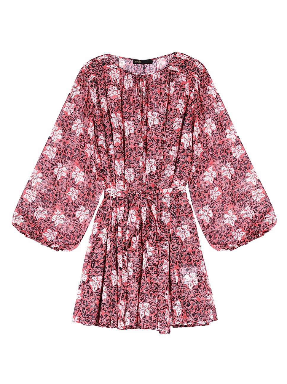 Maje Short Floral Dress | Saks Fifth Avenue
