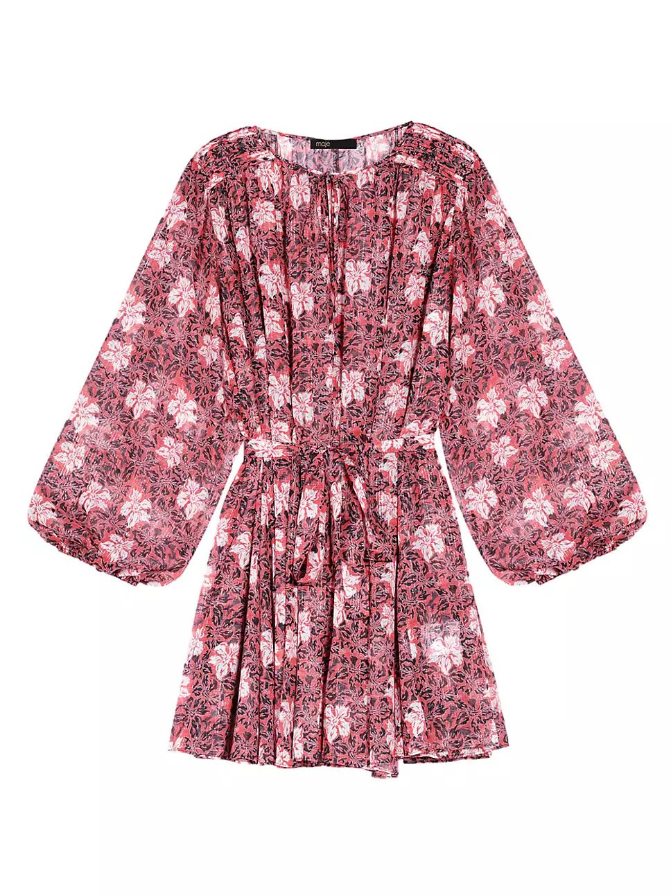 Maje Short Floral Dress | Saks Fifth Avenue