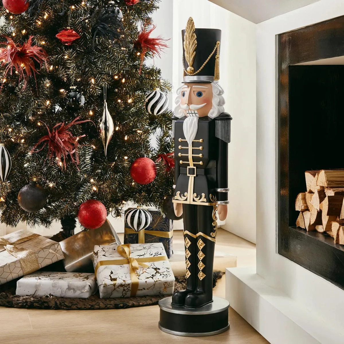 Oversized Nutcracker Decorative Object 3 Feet | Z Gallerie | Z Gallerie
