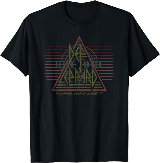Def Leppard - Since '77 T-Shirt | Amazon (US)
