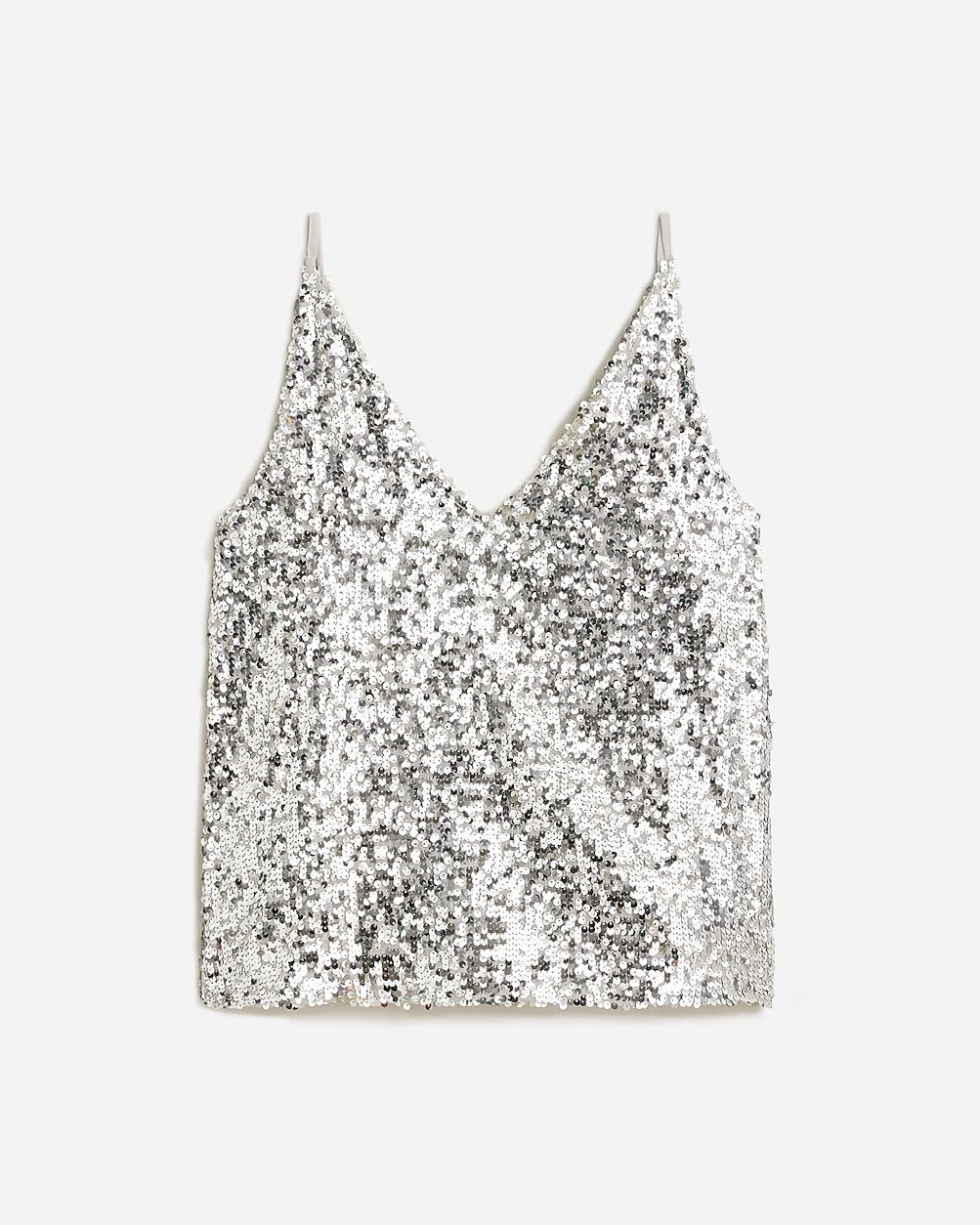 Collection Carrie V-neck camisole in sequin | J.Crew US