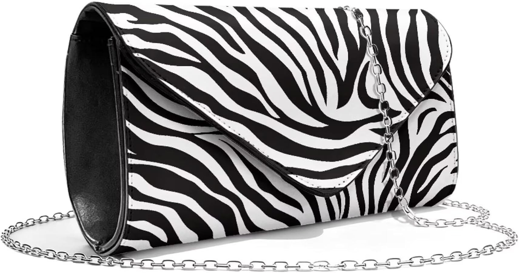 Clutch Purses for Women Ladies Evening Party Handbag Soft Leather Wedding Shoulder Bag with Detac... | Amazon (US)