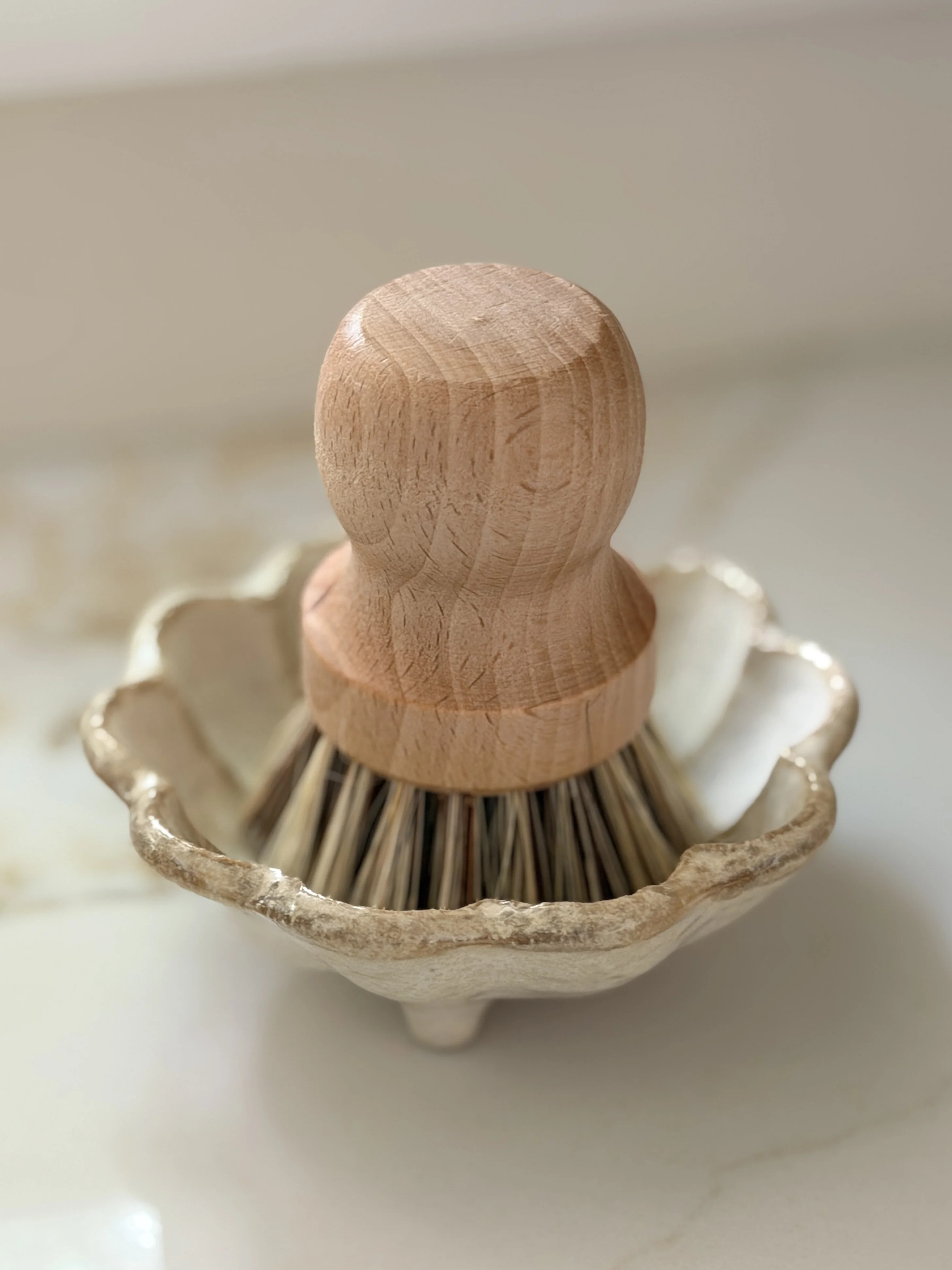 Pot & Pan Brush, Small | Cottage and Key
