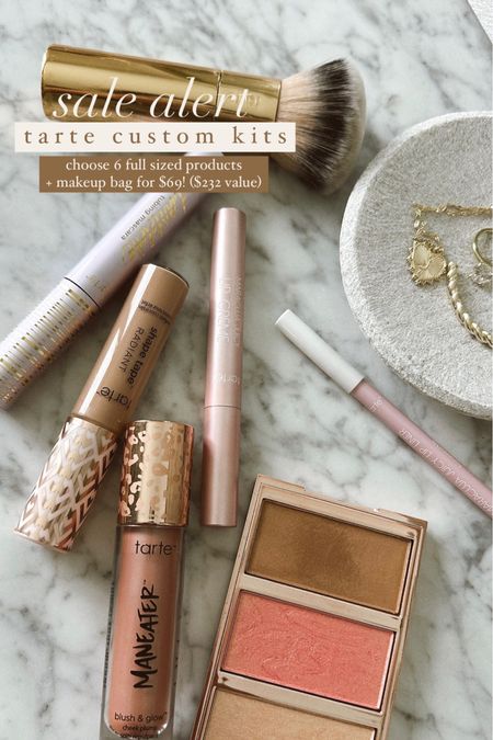 Tarte kits are back! Choose 6 full sized products + a makeup bag for only $69 compared to $232! Time to stock up on Tarte favs ✨ 

#makeup #beauty #tarte 

#LTKBeauty #LTKSaleAlert #LTKFindsUnder100
