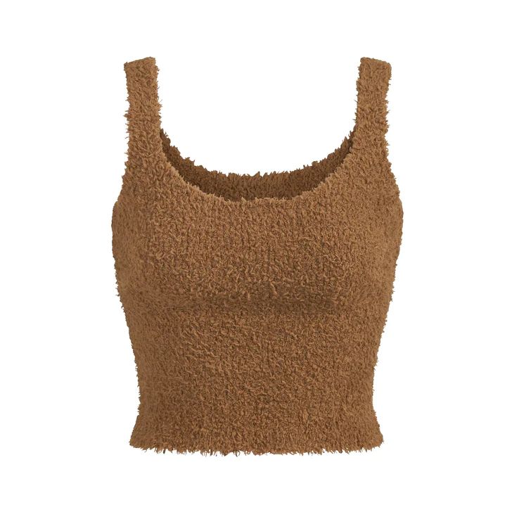 COZY KNIT TANK | CAMEL | SKIMS (US)