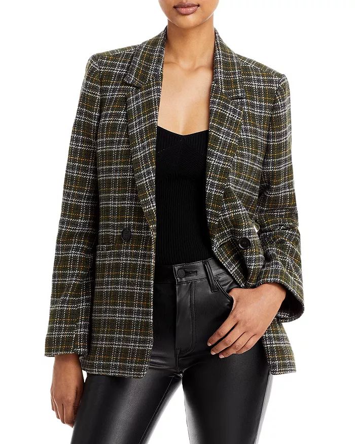 Madeleine Plaid Double Breasted Blazer | Bloomingdale's (US)