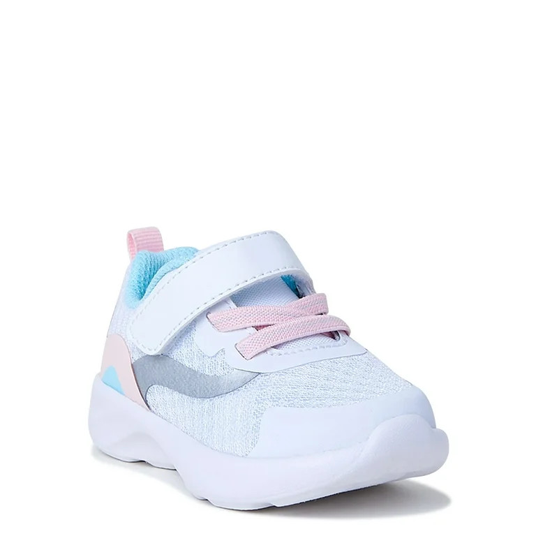 Athletic Works Baby Girls Mesh Jogger Sneakers, Sizes 2-6 | Walmart (US)