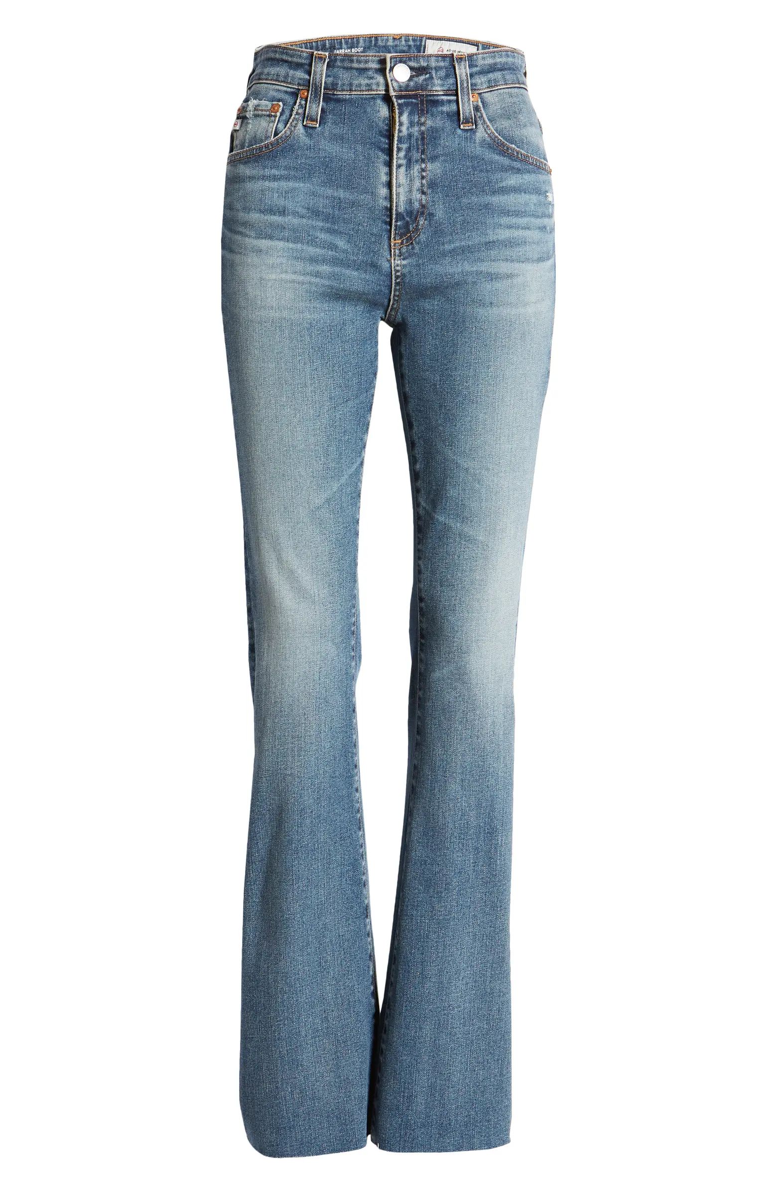 Farrah Fray Hem Bootcut Jeans | Nordstrom