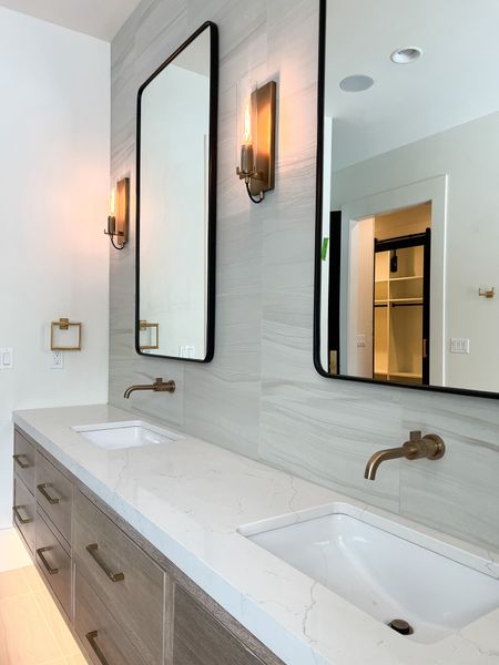 Linking hardware and lighting from the primary bathroom. Mirrors are from Rejuvination.

#LTKStyleTip #LTKHome