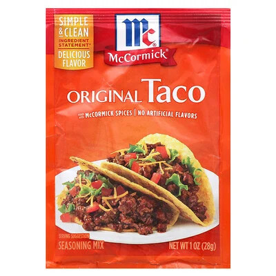 McCormick, Original Taco Seasoning Mix, 1 oz (28 g) | iHerb