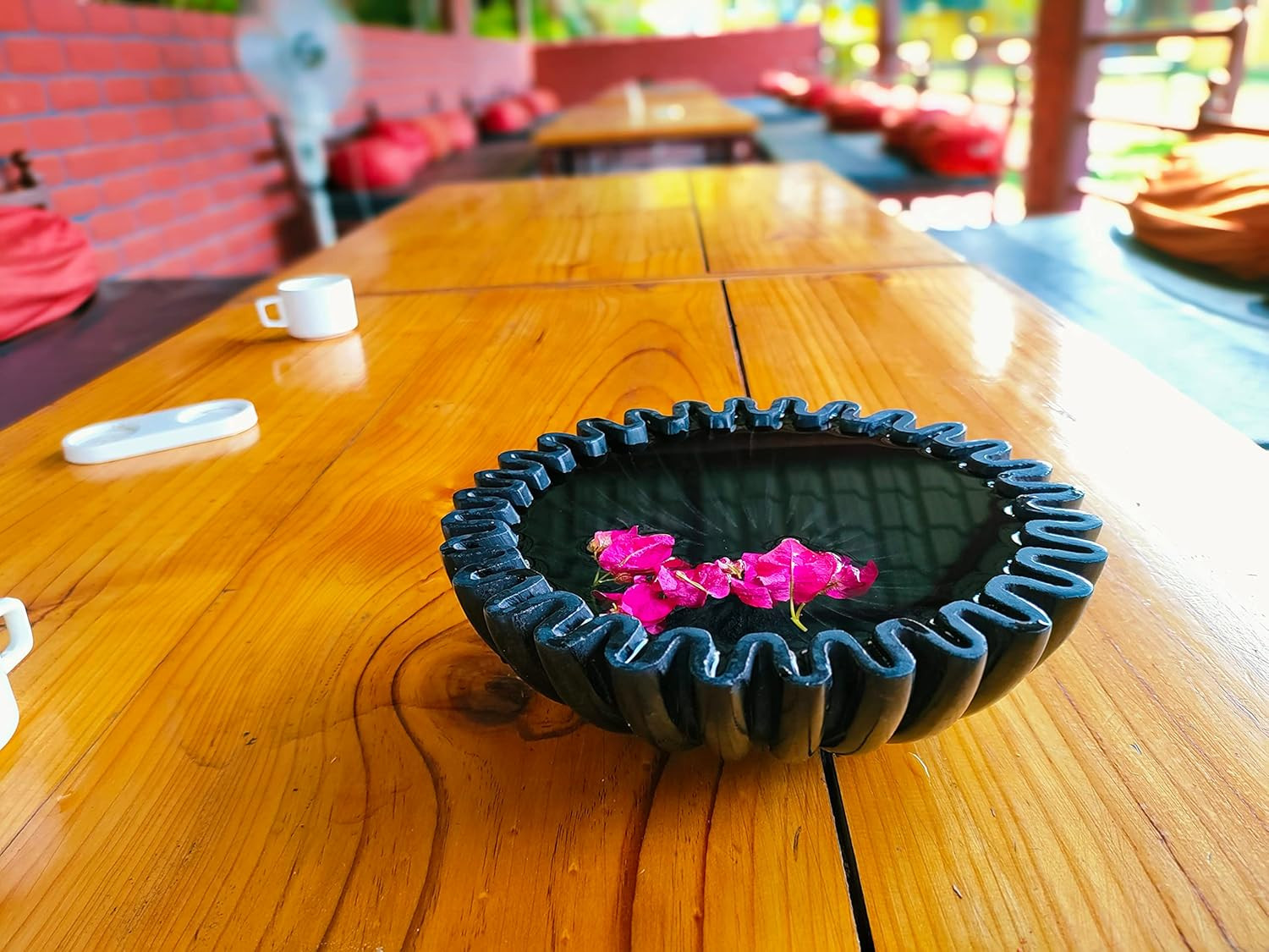 HandCrafted Marble Bowl/HouseWarming Wedding Gift/Antique Scallop Bowl/Fruit Bowl/Vintage Ring Di... | Amazon (US)